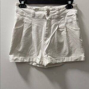 Classic White Women's Shorts